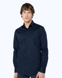 The Bostonians Ανδρικό Πουκάμισο Ποπλίνα Slim fit 3ACP0606-B166NV Μπλε