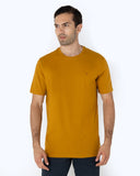 The Bostonians Ανδρικό T-Shirt Regular Fit  3TS1241|B295MU Μουσταρδί