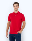 The Bostonians Ανδρική Μπλούζα Polo Pique Regular Fit 3PS0001|B243RO Κόκκινο