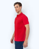 The Bostonians Ανδρική Μπλούζα Polo Pique Regular Fit 3PS0001|B243RO Κόκκινο