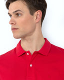 The Bostonians Ανδρική Μπλούζα Polo Pique Regular Fit 3PS0001|B243RO Κόκκινο