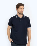 The Bostonians Ανδρική Μπλούζα Polo Pique Twin Tipped Regular Fit 3PS1271|B166NV Μπλε