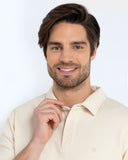 The Bostonians Ανδρική Μπλούζα Polo Pique Waffle Regular Fit 3PS1287|B056CR Εκρού