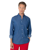 The Bostonians Ανδρικό Πουκάμισο Denim 3AAP1906|B505LB Μπλε