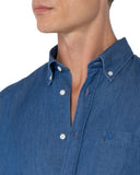 The Bostonians Ανδρικό Πουκάμισο Denim 3AAP1906|B505LB Μπλε
