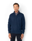 The Bostonians Ανδρικό Φούτερ Half Zip 3RO1000-B525IN Μπλε