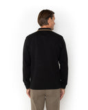 The Bostonians Ανδρική Μπλούζα  Twin Tipped Polo 3PL1151-B0031BL Μαύρο