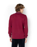 The Bostonians Ανδρική Μπλούζα  Twin Tipped Polo 3PL1151-B154BU Μπορντό