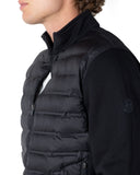 The Bostonians Ανδρικό Μπουφάν Quilted Hybrid 3WR1144|B031BL Μαύρο