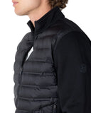 The Bostonians Ανδρικό Μπουφάν Quilted Hybrid 3WR1144-B031BL Μαύρο