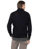 The Bostonians Ανδρικό Πλεκτό Half Zip 3MO1112|B031BL Μαύρο