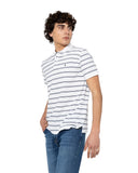 The Bostonians Ανδρική Μπλούζα Ριγέ Polo Acorn Pique 3PS4468|B001WH Λευκό