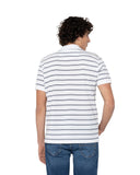 The Bostonians Ανδρική Μπλούζα Ριγέ Polo Acorn Pique 3PS4468|B001WH Λευκό