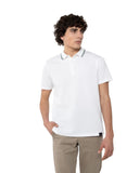 The Bostonians Ανδρική Μπλούζα Polo Pique Waffle 3PS1305|B001WH Λευκό