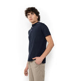 The Bostonians Ανδρική Μπλούζα Polo Pique Waffle 3PS1305|B166BL Μπλε Σκούρο