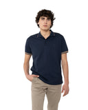 The Bostonians Ανδρική Μπλούζα Polo Pique Waffle 3PS1301|B166BL Μπλε