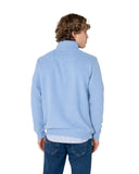 The Bostonians Ανδρικό Φούτερ Half Zip 3RO1000-B505LB Σιέλ