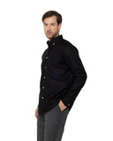 The Bostonians Ανδρικό Πουκάμισο Twill 3AAP2341|B031BL Μαύρο