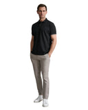 Navy & Green Ανδρική Μπλούζα Πόλο Κοντομάνικη 24EY.040/2PL BLACK Μαύρο