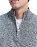 Tom Tailor Ανδρικό Πλεκτό Βαμβακερό Half Zip 1048014-38775 Navy Melange