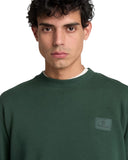Timberland Ανδρικό Φούτερ Silicon Badge Bb Crew Sweatshirt TBC0YHBC398 Πράσινο