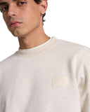 Timberland Ανδρικό Φούτερ Silicon Badge Bb Crew Sweatshirt TBC0YHBC546 Μπεζ