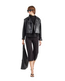 Guess Γυναικεία Μπλούζα Ginevra High Collar  W6YH40W2970-JBLK Μαύρο