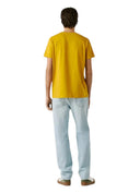 Pepe Jeans Ανδρική Μπλούζα Original Basic 3N T-Shirt PM5010180-089 Κίτρινο