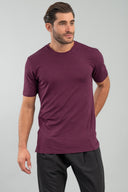 Vittorio Ανδρική Μπλούζα T-Shirt 200-2324-010 Μπορντό