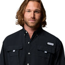 Columbia Ανδρικό Πουκάμισο Bahama™ II Long Sleeve Shirt 1011621-009 Μαύρο