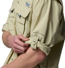 Columbia Ανδρικό Πουκάμισο Bahama™ II Long Sleeve Shirt 1011621-385 Μπεζ