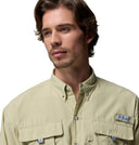 Columbia Ανδρικό Πουκάμισο Bahama™ II Long Sleeve Shirt 1011621-385 Μπεζ