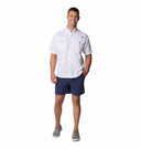 Columbia Ανδρικό Πουκάμισο Bahama™ II S/S Shirt 1011651-103 Λευκό