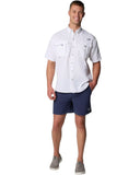 Columbia Ανδρικό Πουκάμισο Bahama™ II S/S Shirt 1011651-103 Λευκό