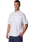 Columbia Ανδρικό Πουκάμισο Bahama™ II S/S Shirt 1011651-103 Λευκό