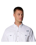 Columbia Ανδρικό Πουκάμισο Bahama™ II S/S Shirt 1011651-103 Λευκό