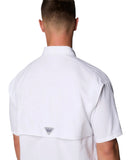 Columbia Ανδρικό Πουκάμισο Bahama™ II S/S Shirt 1011651-103 Λευκό