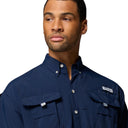 Columbia Ανδρικό Πουκάμισο Bahama™ II S/S Shirt 1011651-466 Μπλε