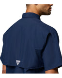 Columbia Ανδρικό Πουκάμισο Bahama™ II S/S Shirt 1011651-466 Μπλε