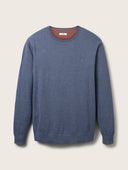 Tom Tailor Ανδρικό Πουλόβερ BASIC CREW Neck Sweater 1012819-18964 Ραφ