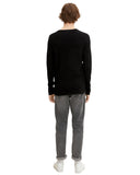 Tom Tailor Ανδρικό Πουλόβερ Structured Jumper 1016090-29999 Μαύρο