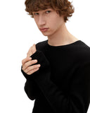 Tom Tailor Ανδρικό Πουλόβερ Structured Jumper 1016090-29999 Μαύρο