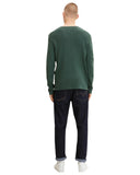 Tom Tailor Ανδρικό Πουλόβερ Zig Zag 1016090-30024 Πράσινο
