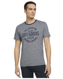Tom Tailor Ανδρική Μπλούζα Finestriped T-Shirt With Print 1025985-22904 Μπλε
