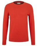 Tom Tailor Ανδρικό Πουλόβερ Mottled knitted sweater 1027661-13161 Πορτοκαλί

