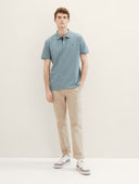 Ανδρική Μπλούζα Polo Κοντομάνικη Tom Tailor 1027713-27475 Πράσινο