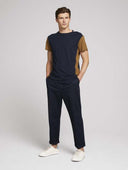 Tom Tailor Ανδρική Μπλούζα Organic Cotton T-Shirt 1028180-10668 Μπλε