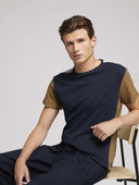 Tom Tailor Ανδρική Μπλούζα Organic Cotton T-Shirt 1028180-10668 Μπλε