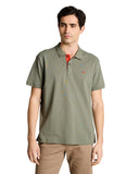 Ανδρική Μπλούζα Polo Κοντομάνικη Tom Tailor 1031006-10767 Χακί
