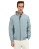 Tom Tailor Ανδρικό Μπουφάν Jacket with a stand-up collar 1034866-27475 Μπλε